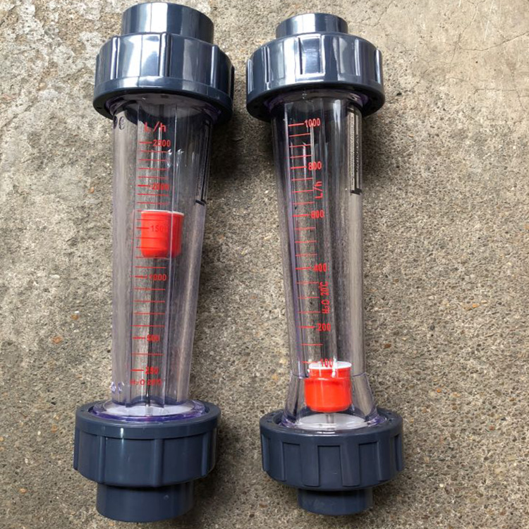 upvc pvc流量计15 20 25 32 40 50 65 pvc管道 lzs转子浮子流量计