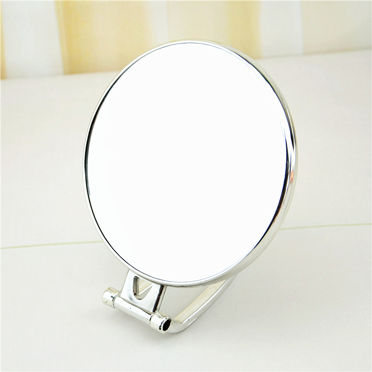 Hd Multi-Purpose Desktop Double-Sided Mirror Hand Mirror Portable Folding Hairdressing Mirror Activity Gift Wholesale Gift