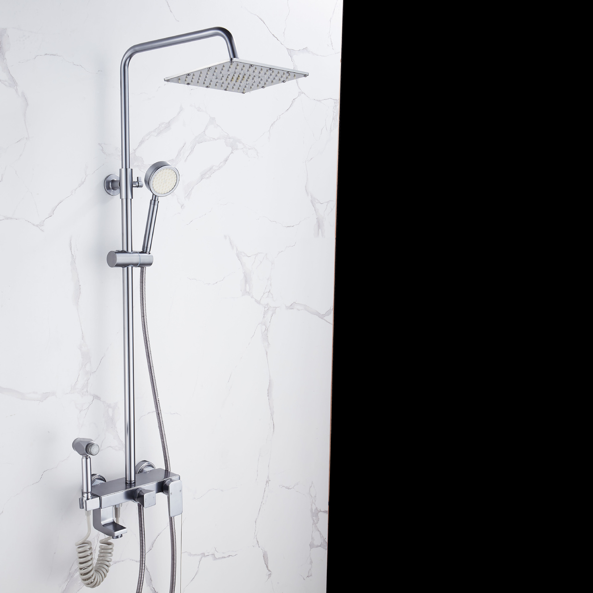 厂家直销淋浴花洒套装家用全铜浴室淋雨花洒喷头冷热水龙头卫生间