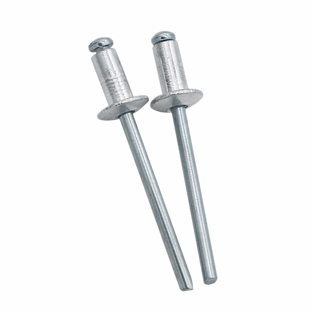 国标抽芯铆钉 镀锌铝拉钉 深圳拉铆铝钉 开口圆头铆钉 机柜拉钉