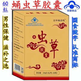 蛹虫草胶囊 男性老年保健食品养生滋补 非肾宝虫草片鹿鞭牡蛎