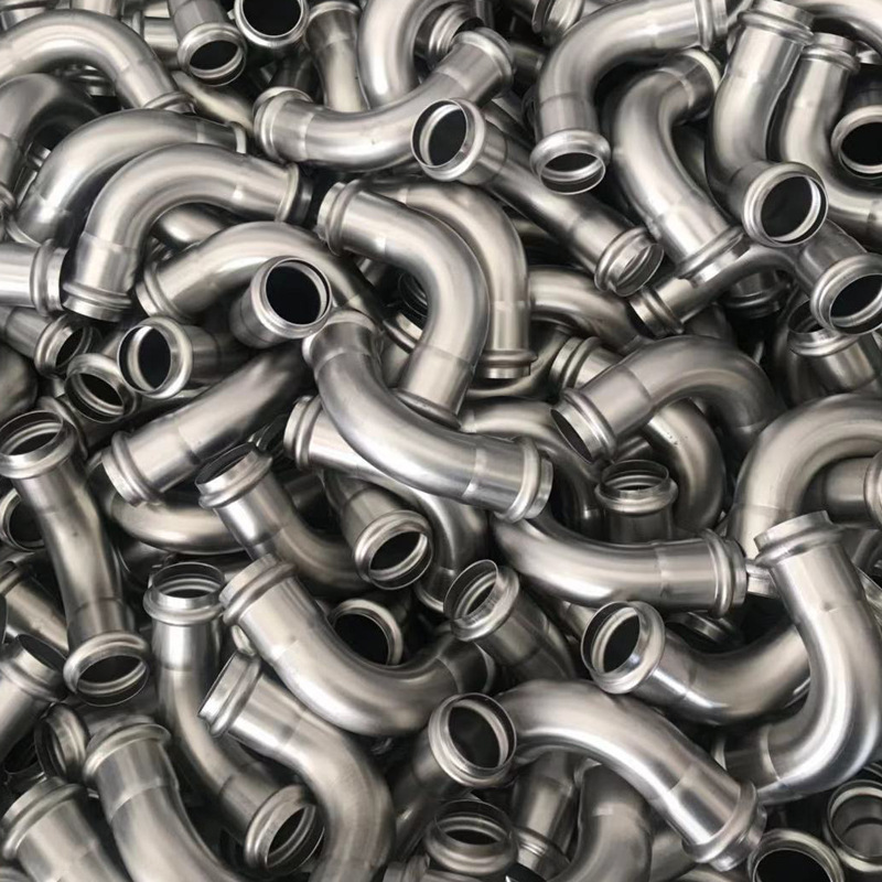 深圳304薄壁不锈钢管件 90度不锈钢弯头 304等径弯头现货批发