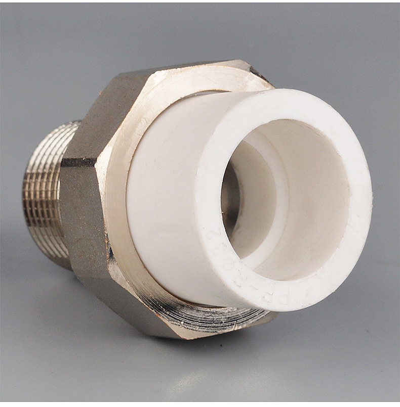 ppr外丝铜活接20 25 32铜内牙活接头4分6分1寸活接ppr水管件配件