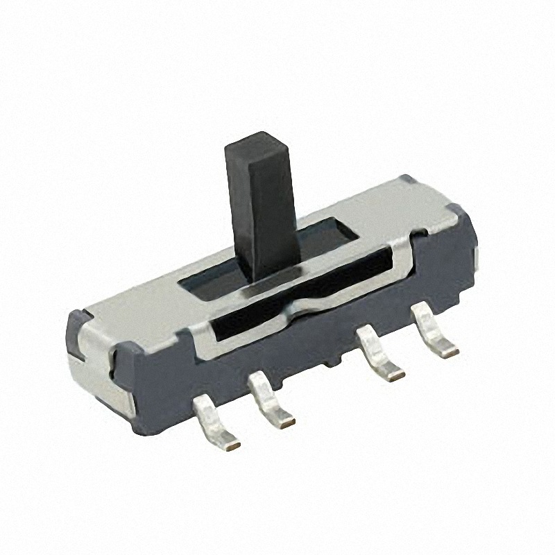 单刀三掷开关三档贴片式正拨滑动开关ss1336s