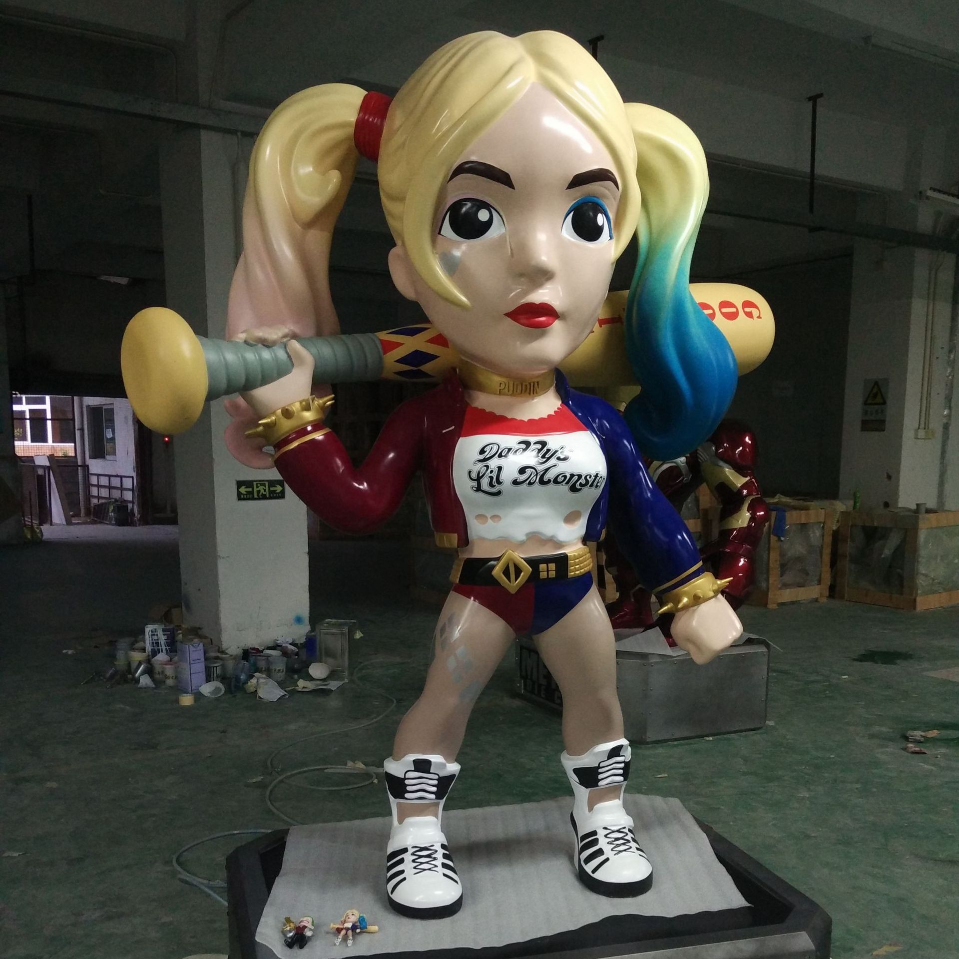 8米大型玻璃钢仿真雕塑游戏动漫人物卡通机甲机器人战队-手办模型.