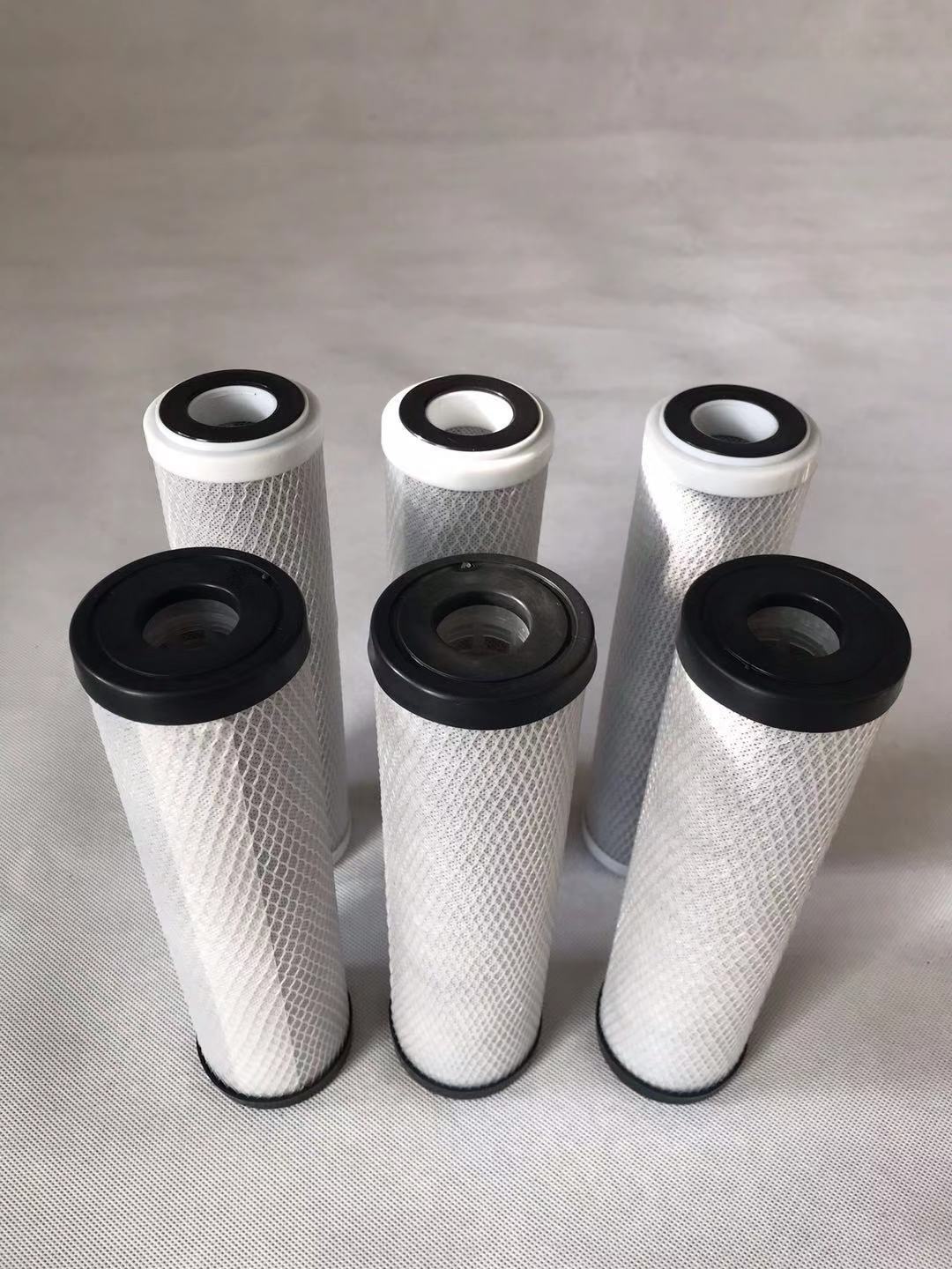 碳棒滤芯_厂家10寸压缩活性炭碳棒cto滤芯家用净水器前置滤芯