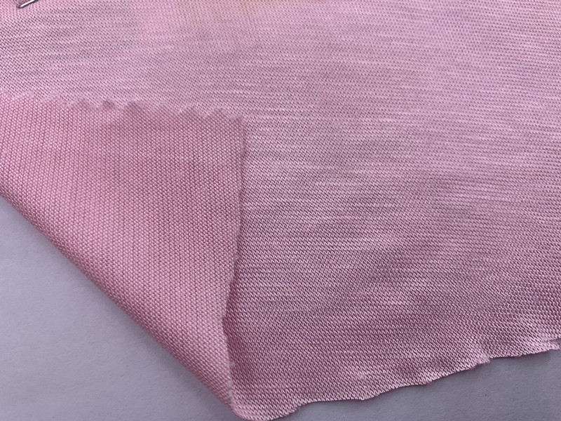 新款 超薄丝光棉 针织弹力粘胶氨纶汗布人棉拉架纤维瑜伽服t恤布