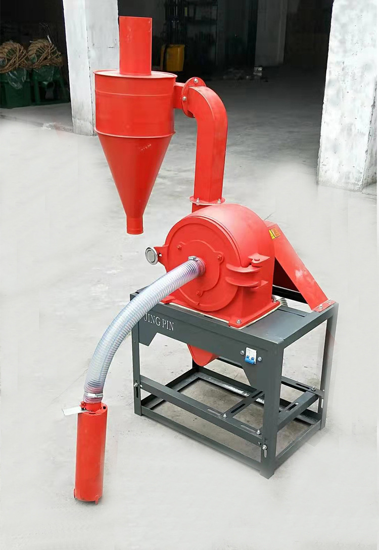 自吸式玉米粉碎机粮食磨面机玉米大豆磨面机饲料粉碎机