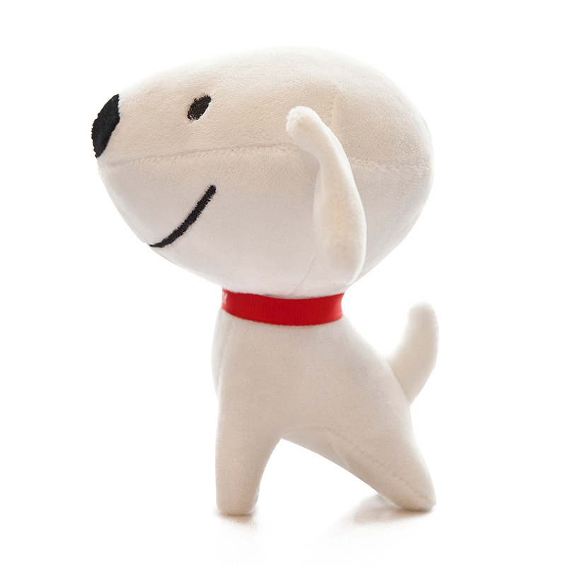 厂家直供京东狗公仔joy毛绒玩具批发订制供货年会活动赠品批发