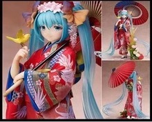 Stronger 初音 Miku 未来 花色衣 浴衣 和服初音 动漫手办