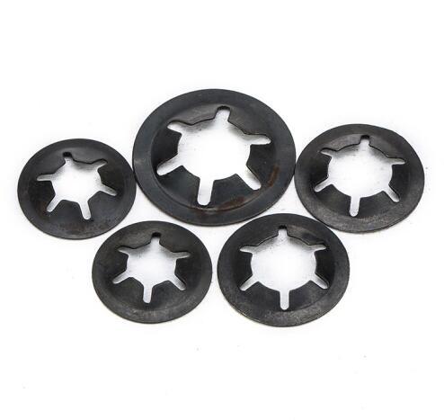 锰钢轴承夹挡圈梅花挡圈 梅花垫圈梅花垫片正边￠3-12 ￠3x9