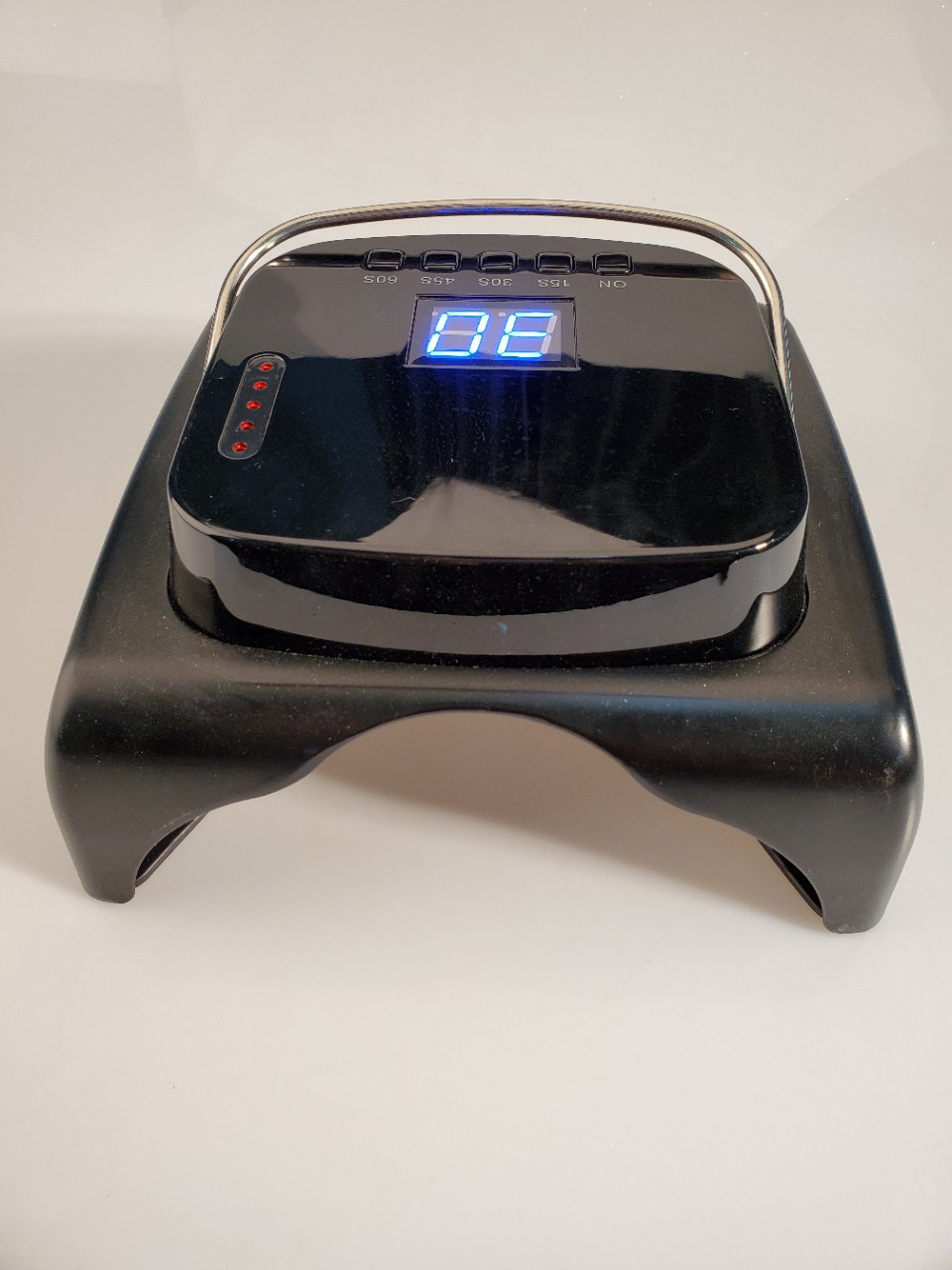 新款美甲灯光疗机蓄电池充电无线烤灯uv紫外线灯金属美国畅销款