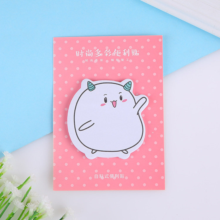 创意便利贴定做异形便签本n次贴彩色便笺纸可爱随手贴卡通标签本