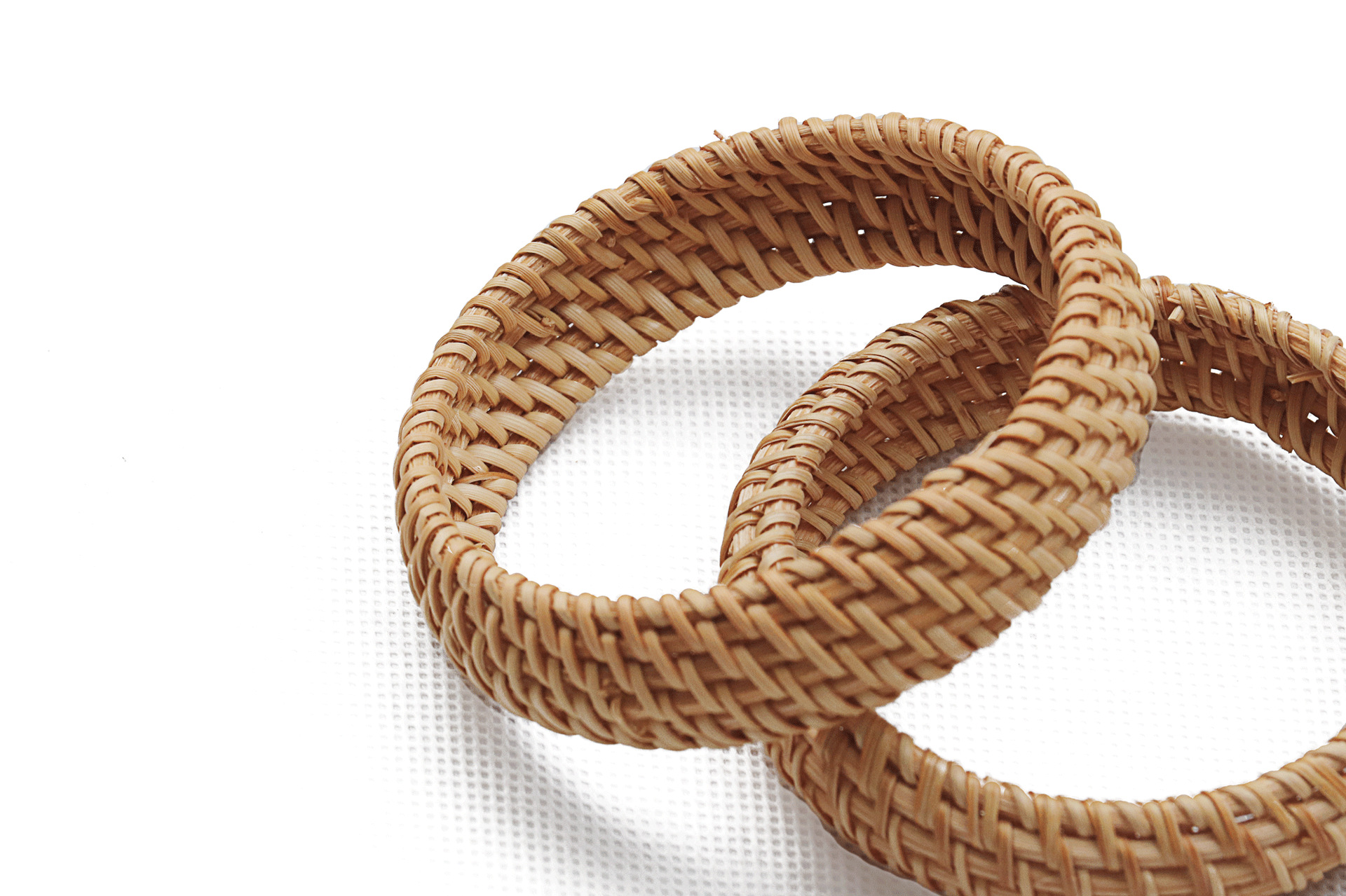 藤编编织手镯手工编织