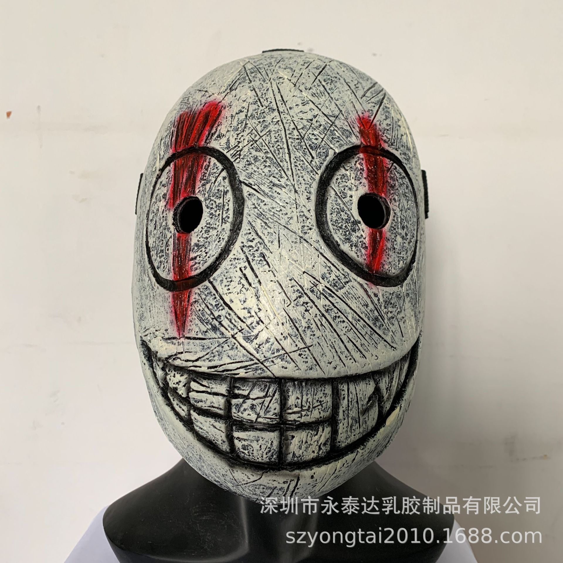 黎明杀机新军团cos夹子屠夫乳胶面具 万圣节恐怖装扮演出道具