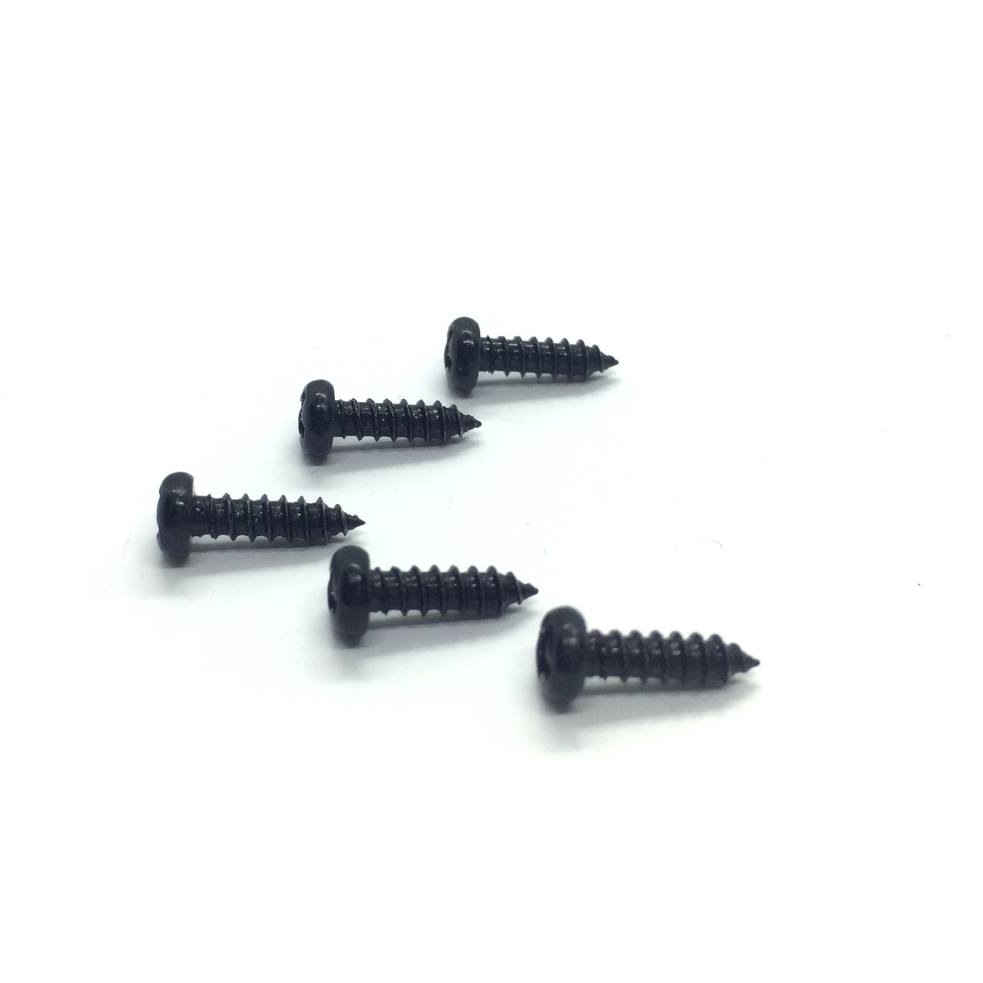 pa镀黑锌十字圆头自攻螺丝钉 电子螺丝 盘头自攻螺钉 pa2.3*8