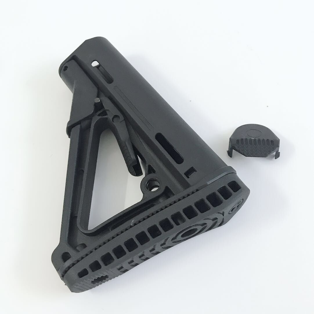 跨境热销 ctr增高版 ctr尼龙后托 锦明后托 水弹枪配件