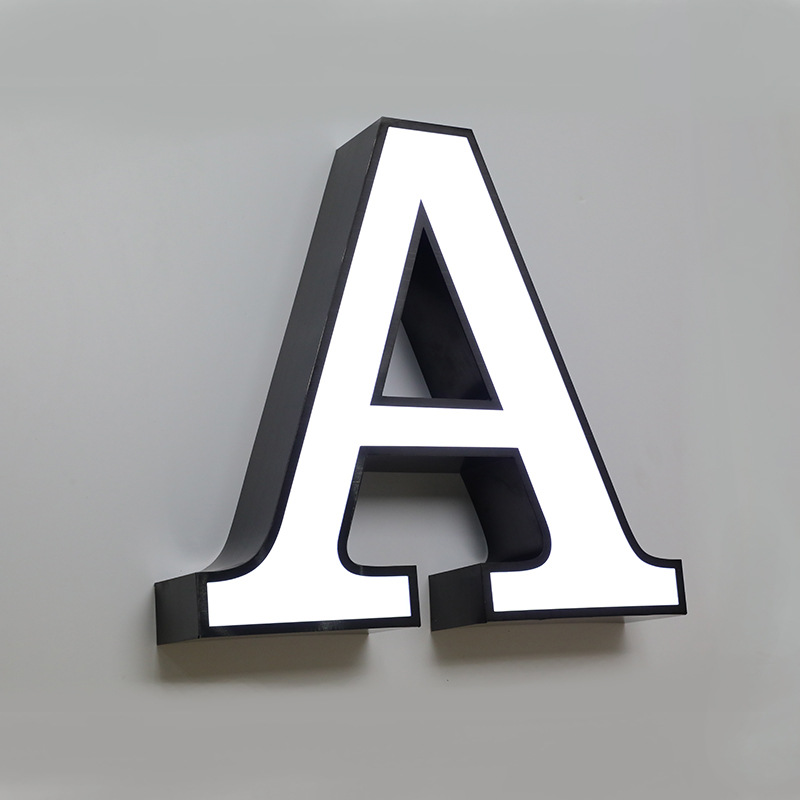 led亚克力迷你字 广告招牌发光迷你字 店铺门头发led发光字定做