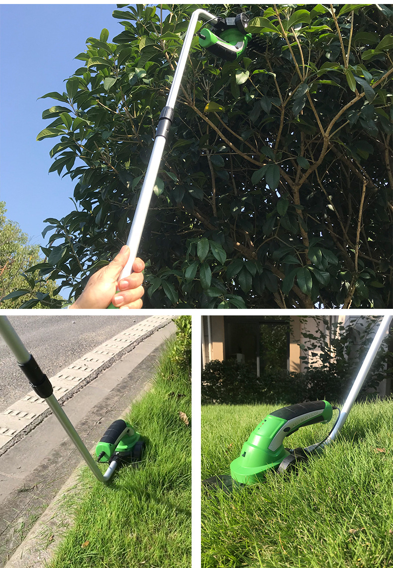 充电式修枝剪电动修枝机绿篱机便携割草机多功能绿篱修剪机
