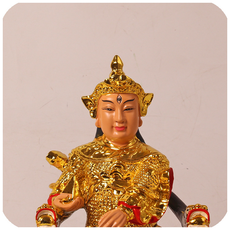 华光大帝神像12英寸金身树脂厂家直销家用供奉马爷王摆件