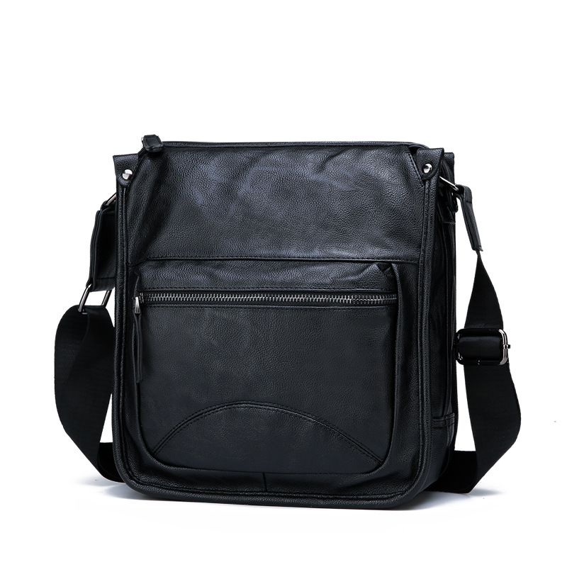 Quality Men's Bag Fashion Shoulder Bag New Crossbody Backpack Business Large Capacity File Bag Mobile Phone Bag One Piece Dropshipping