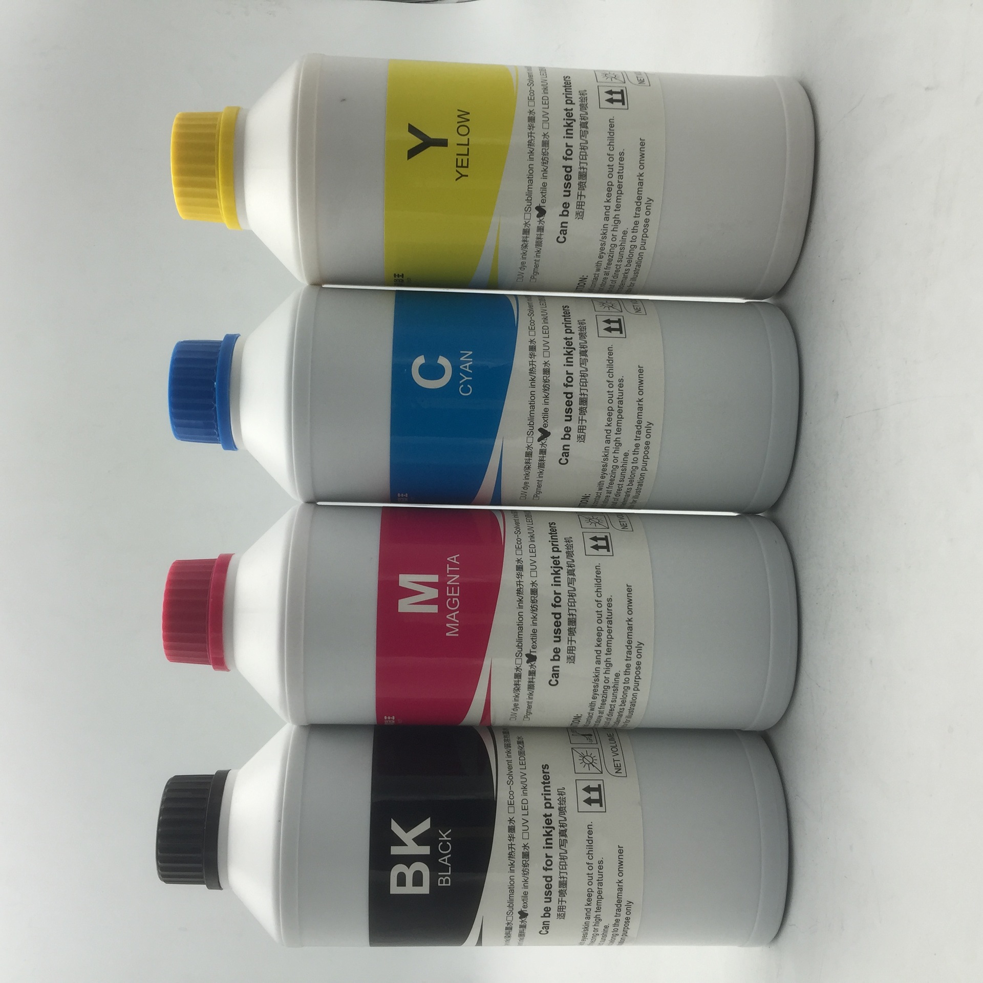 厂家直销数码印花墨水 t恤数码印花墨水 平板打印墨水 涂料墨水