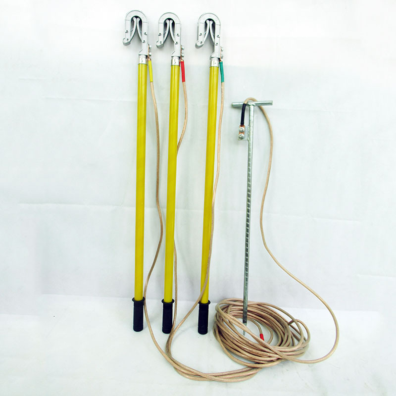 双舌接地棒 厂家直销10kv双舌式接地线 高压接地线接地棒量大优惠