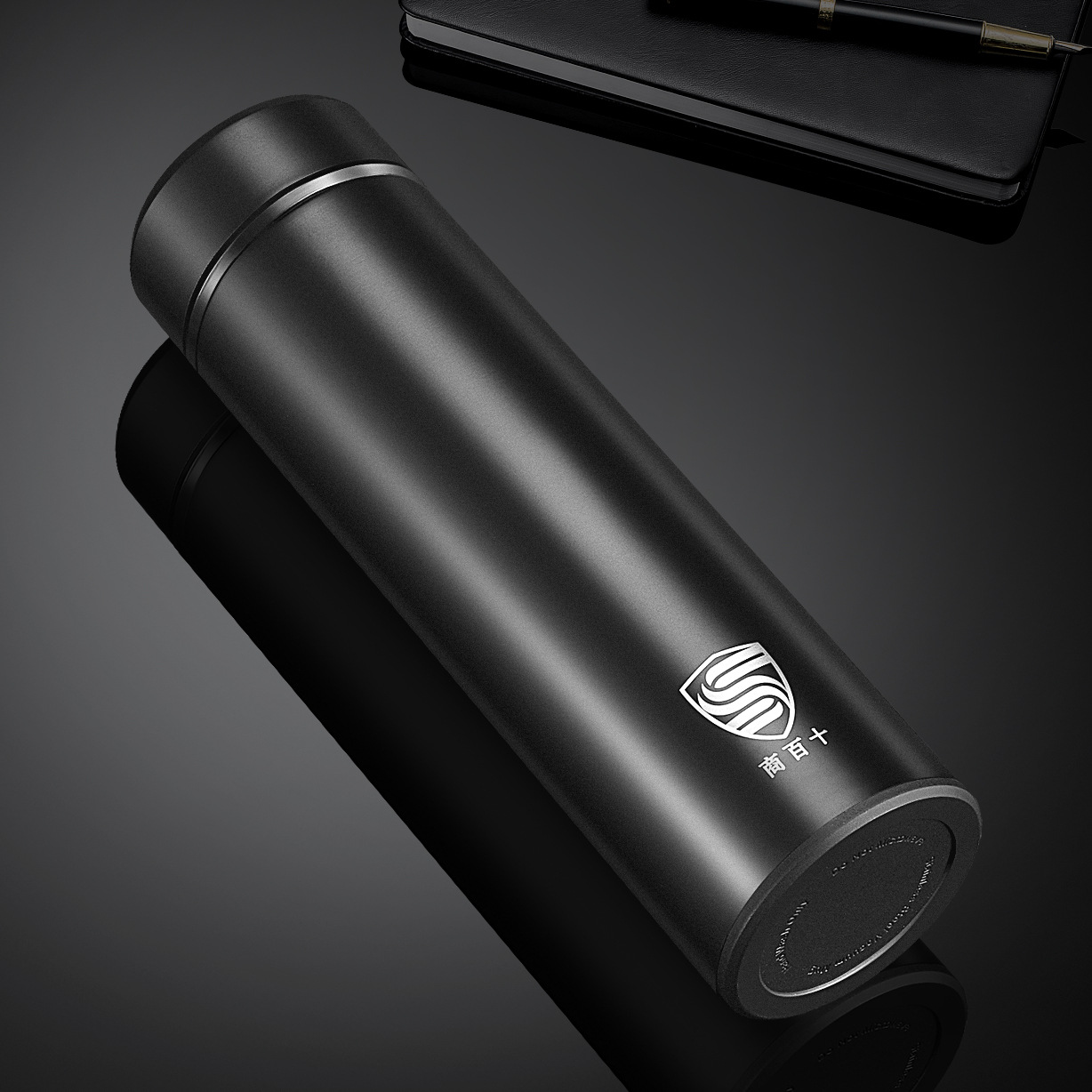 保温杯304不锈钢 女智能温显男商务广告杯印字礼品杯定制logo水杯