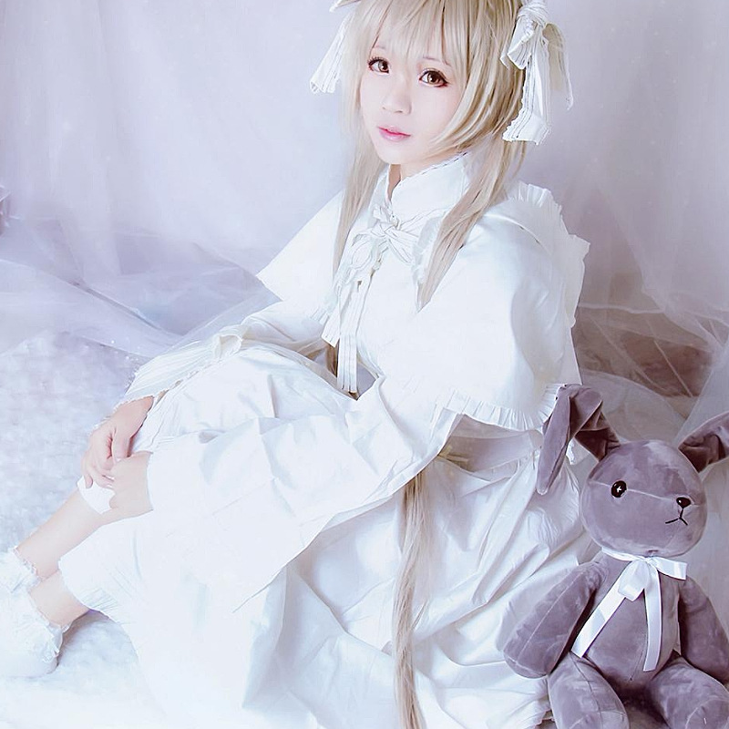 缘之空春日野穹cos服穹妹兔耳洋装cosplay服装女装lolita