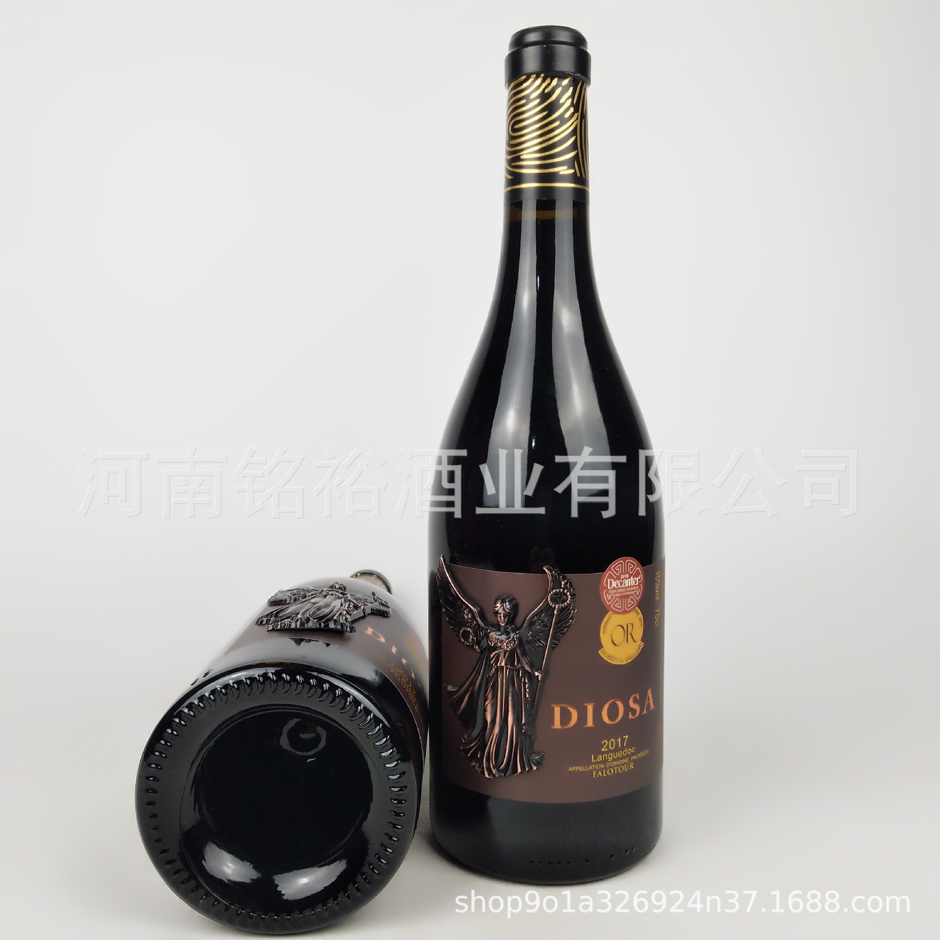 红酒批发 法国原瓶进口葡萄酒 15度等级aop西拉 法龙图男神