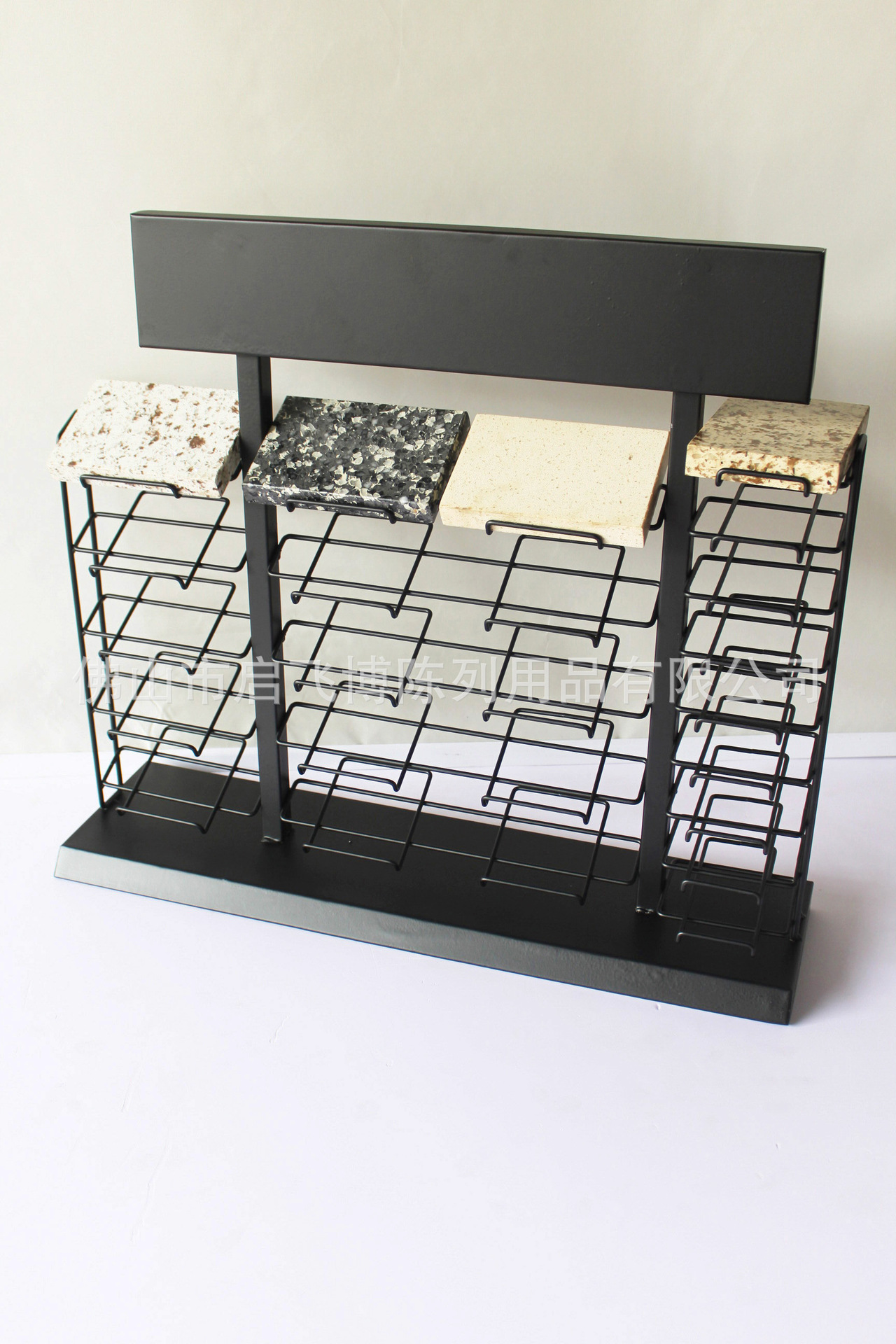 大理石样板展示架 石英石架子 简易式小石材展架 陶瓷片瓷片架子