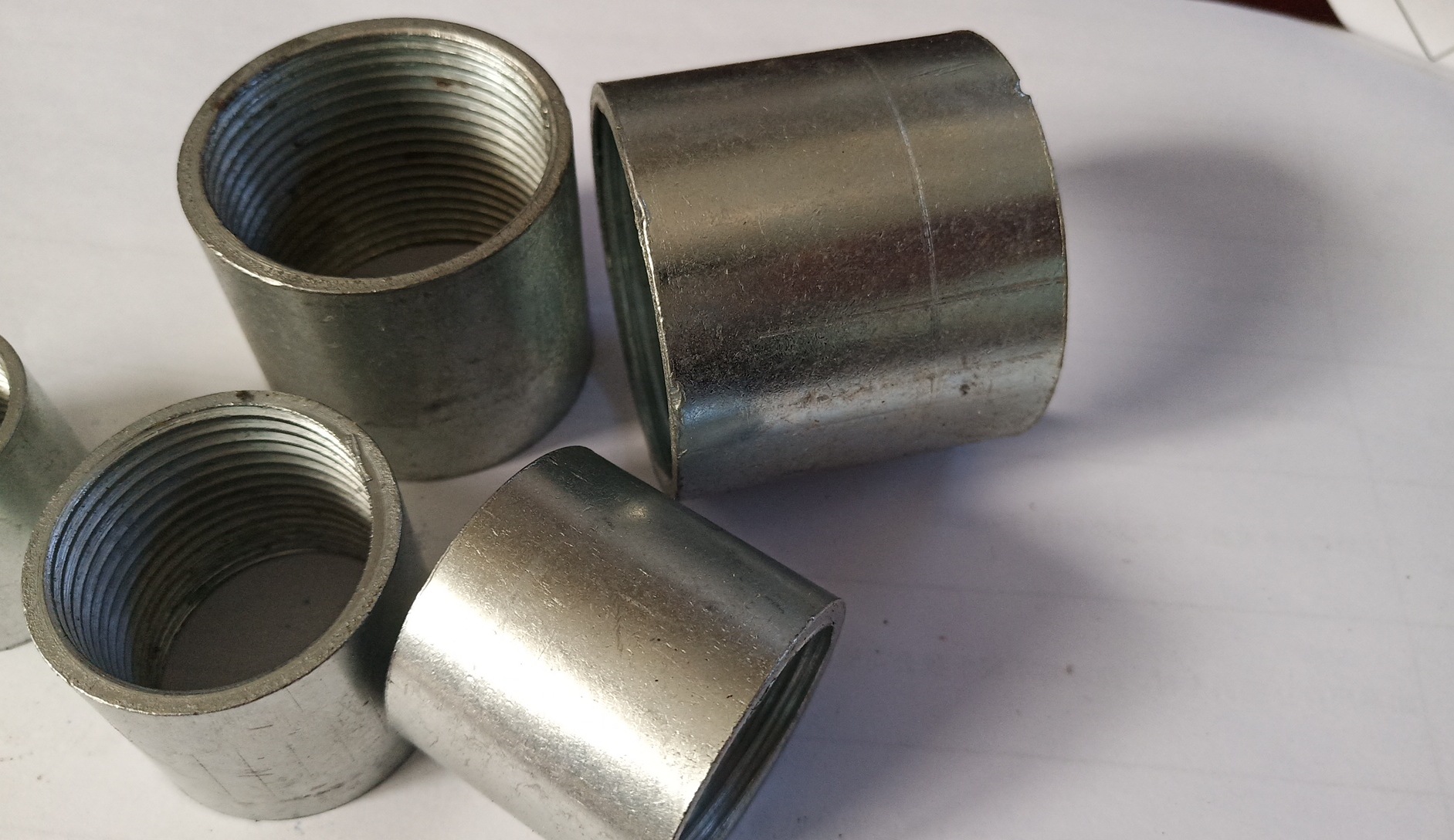 厂家直销镀锌钢束节 内丝束接管古 钢管接头 内丝直接接头 dn15