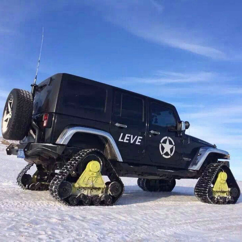 厂家出售雪地履带工程机械配件履带总成 履带总成 履带总成改装