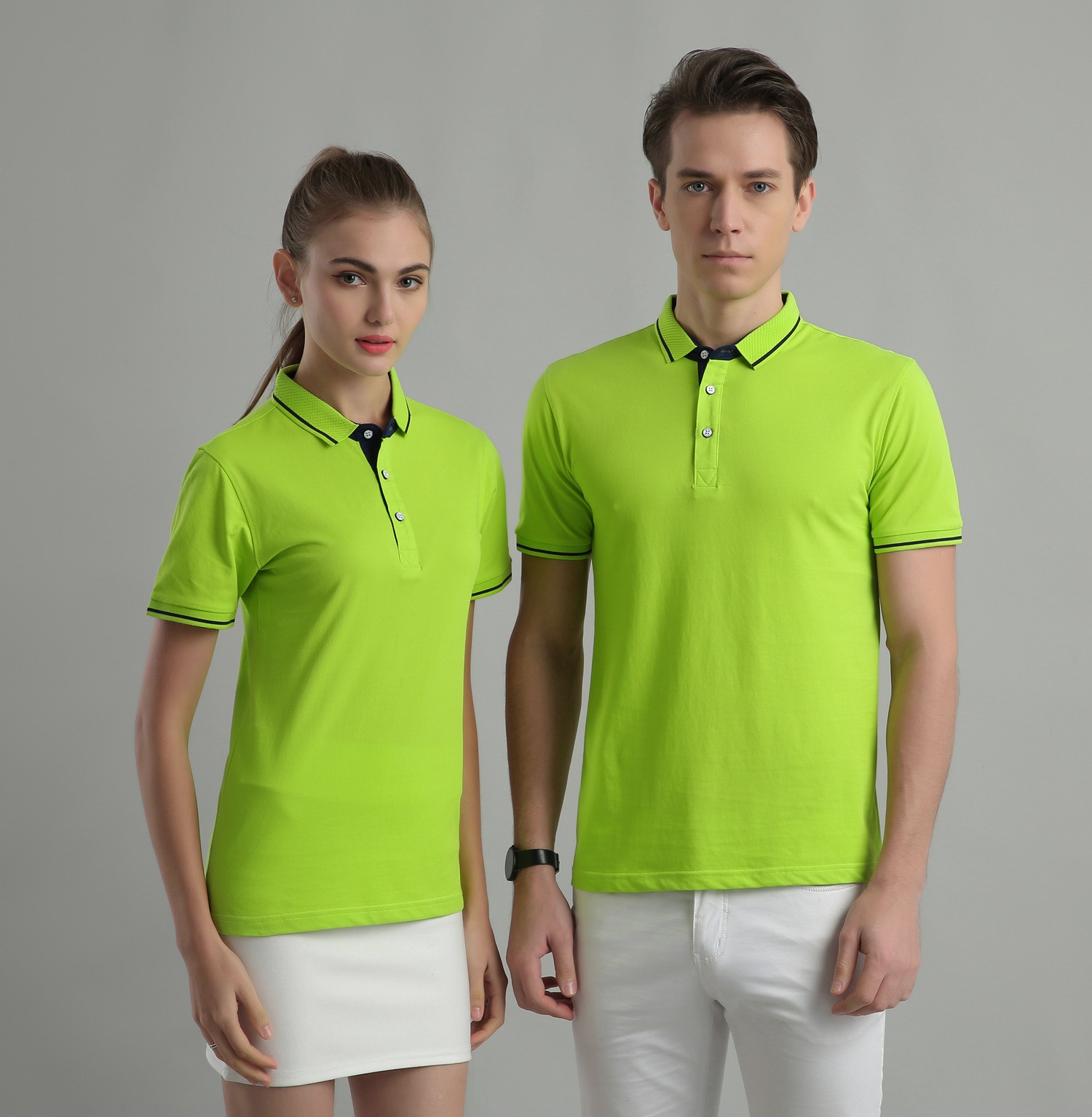 夏季男女纯棉广告文化polo衫定制工作服t恤订衣服diy短袖印字logo