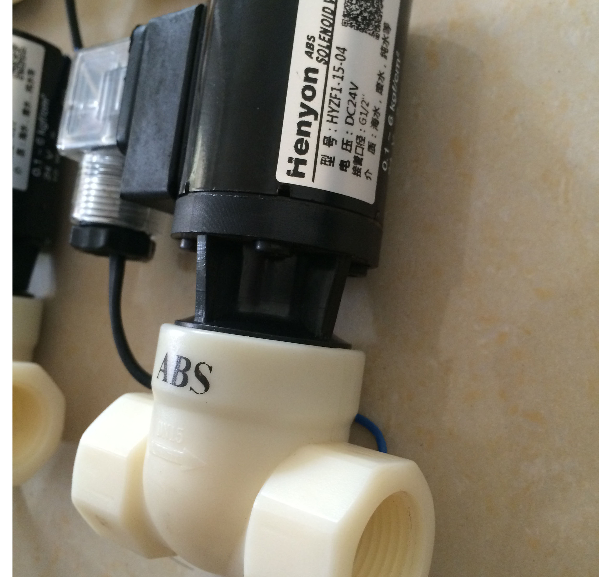 abs电磁阀hyzf11504工程塑料电磁阀废水电磁阀纯水电磁阀