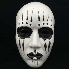 万圣节树脂活结面具slipknotjoemask恐怖cos成人活结乐队面具批发