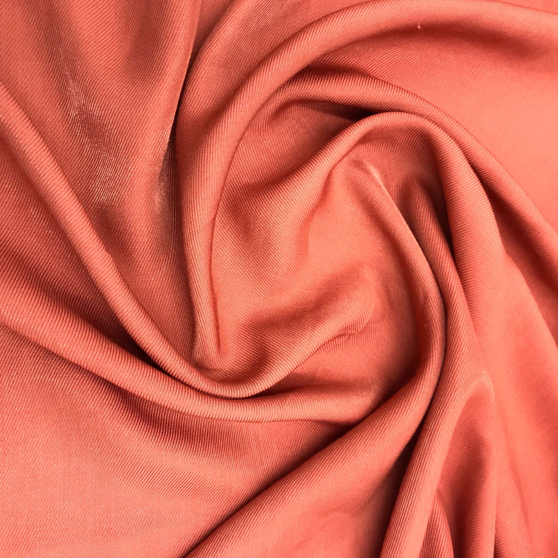 仿铜氨绒骑兵斜 超柔顺光滑涤纶尼龙布时尚斜纹女装休闲时装面料