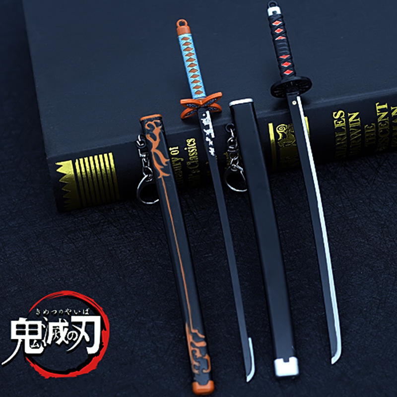 鬼灭之刃武器虫柱蝴蝶忍灶门炭治郎安迷修玫瑰骑士合金鞘刀精工版