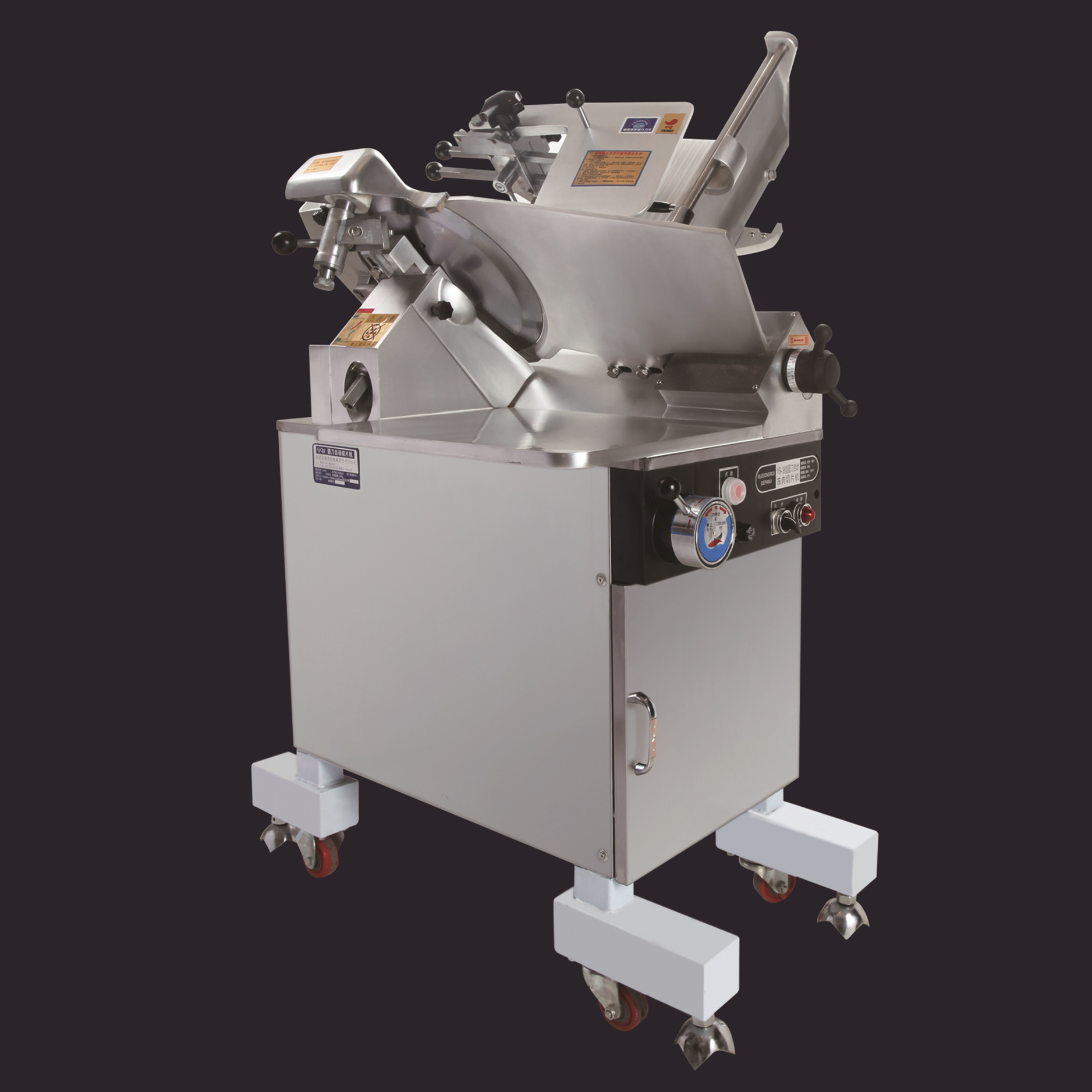 唐山聚业古城同乐360s立式自动切片机羊肉卷机玉桥兴华炊事