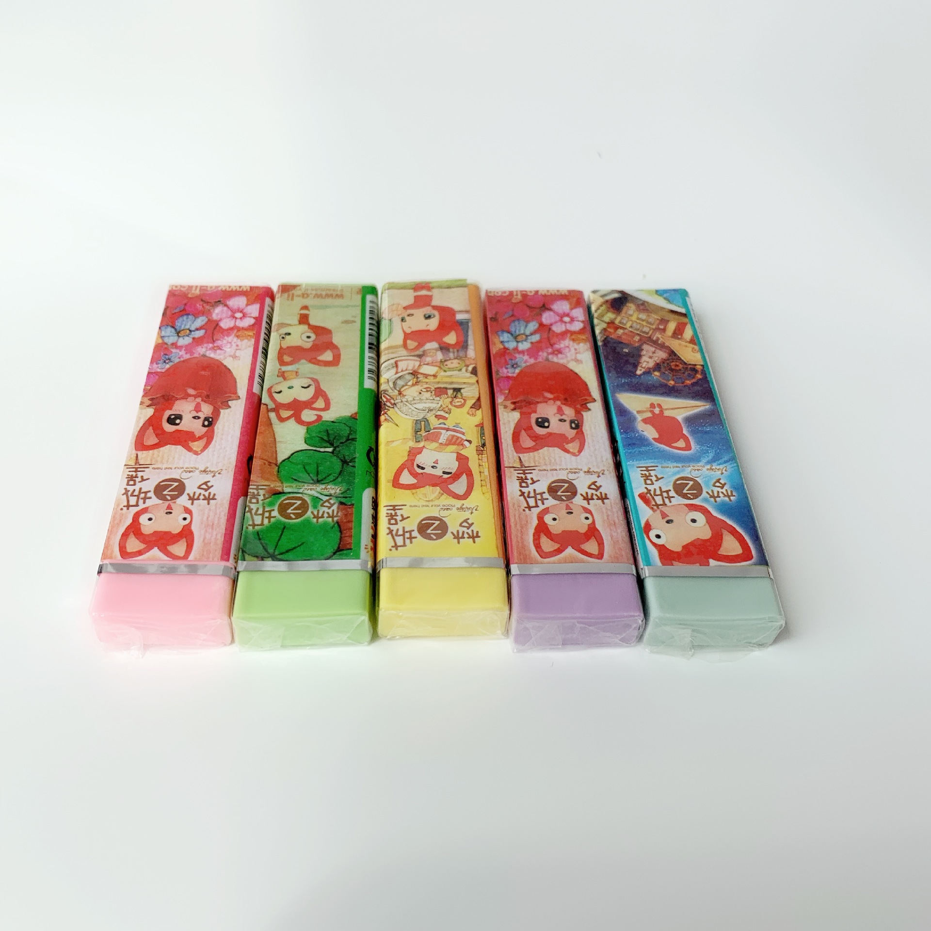 可爱卡通橡皮擦 学生学习美术绘画2b多功能橡皮擦pvc环保耐用橡胶