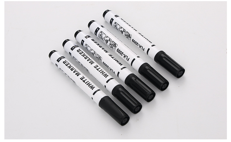 厂家直销白色记号笔快干油性大头记号笔防水不褪色马克笔办公定制