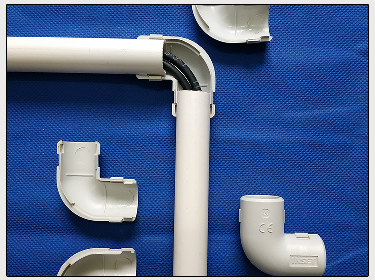 电工管20mm弯头pvc管件电线管配件 穿线管弯头 卡扣塑料线管弯头