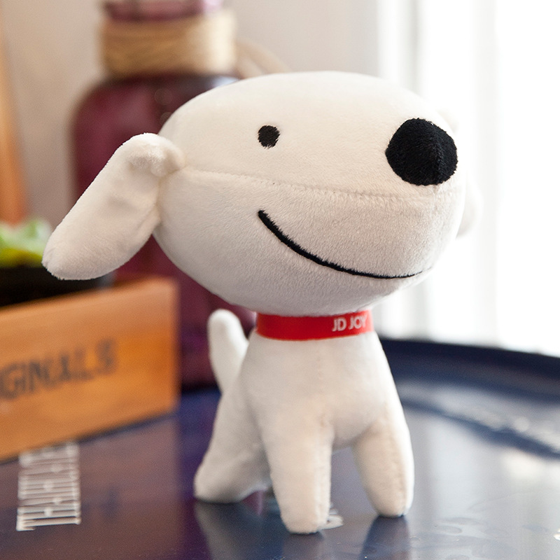 厂家直供京东狗公仔joy毛绒玩具批发订制供货年会活动赠品批发
