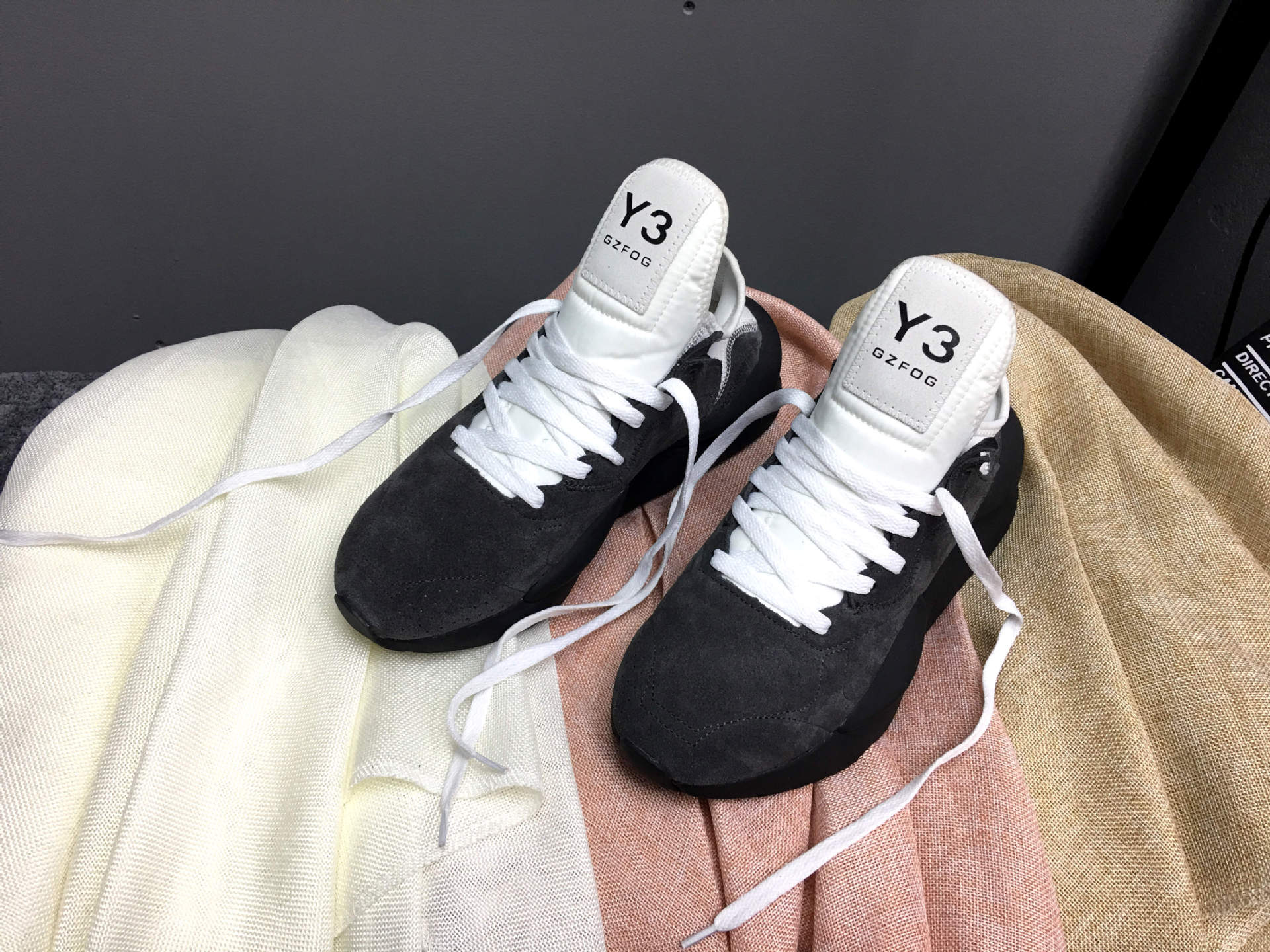 kgdby3 新款潮流老爹鞋真皮街头男式运动鞋男增高透气休闲跑步鞋