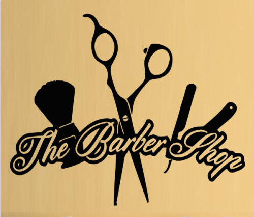 理发店美发沙龙美发墙贴贴纸装饰vinyl wall decal sticker