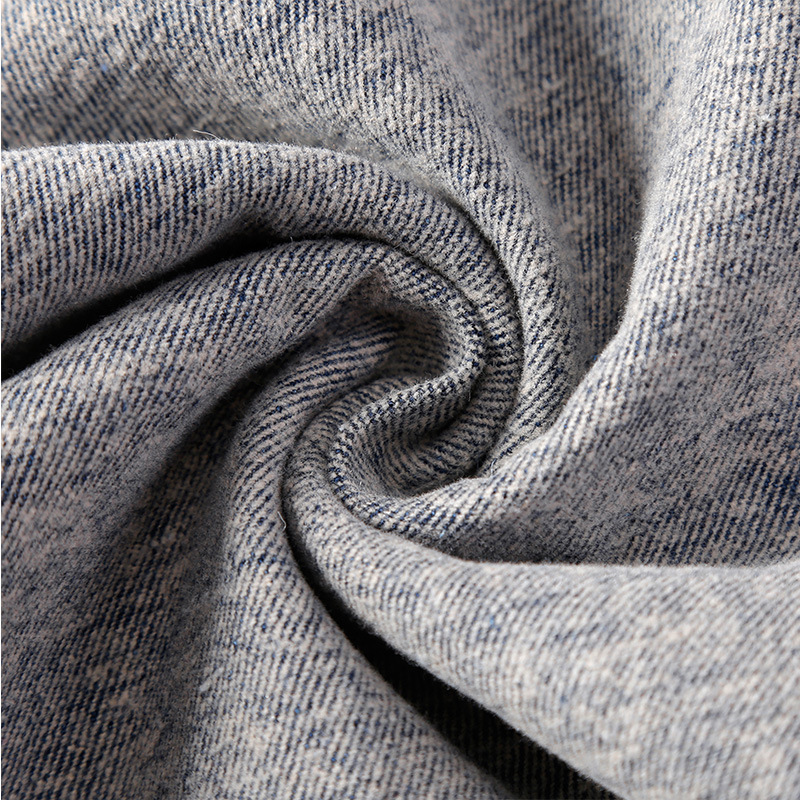 薄绒高腰牛仔裤女宽松显高瘦2019新款冬季垂感直筒阔腿拖地长裤潮