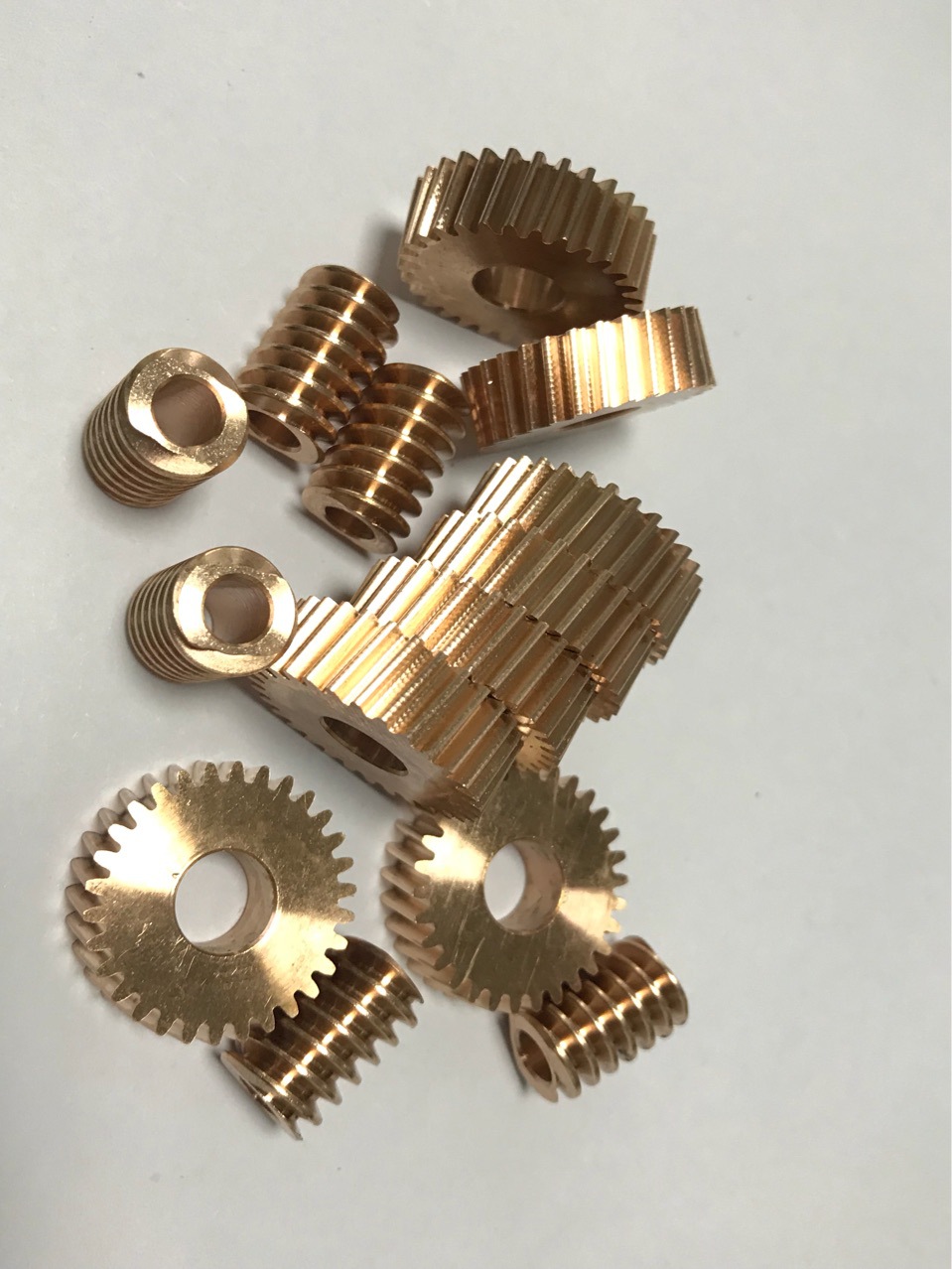 加工蜗轮斜齿轮磷青铜锡青铜铝青铜蜗轮蜗杆加工