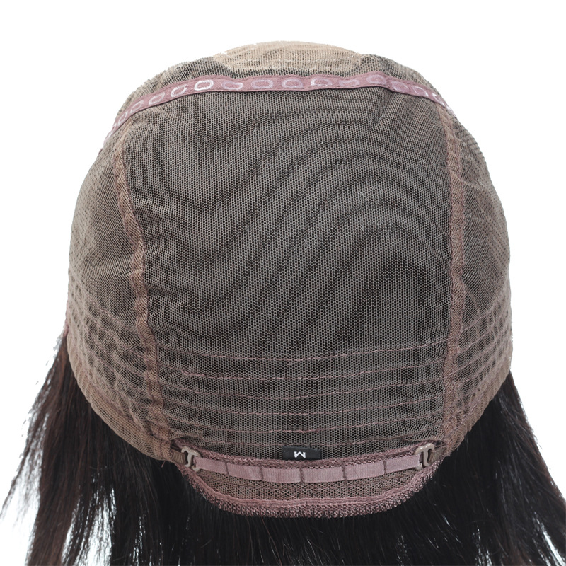 真发假发女手织递针头旋毛胚假发头套男女通用许昌假发厂家直销