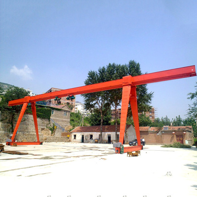厂家长期供应门式起重机可定制多吨位单梁龙门吊 室外单梁行车