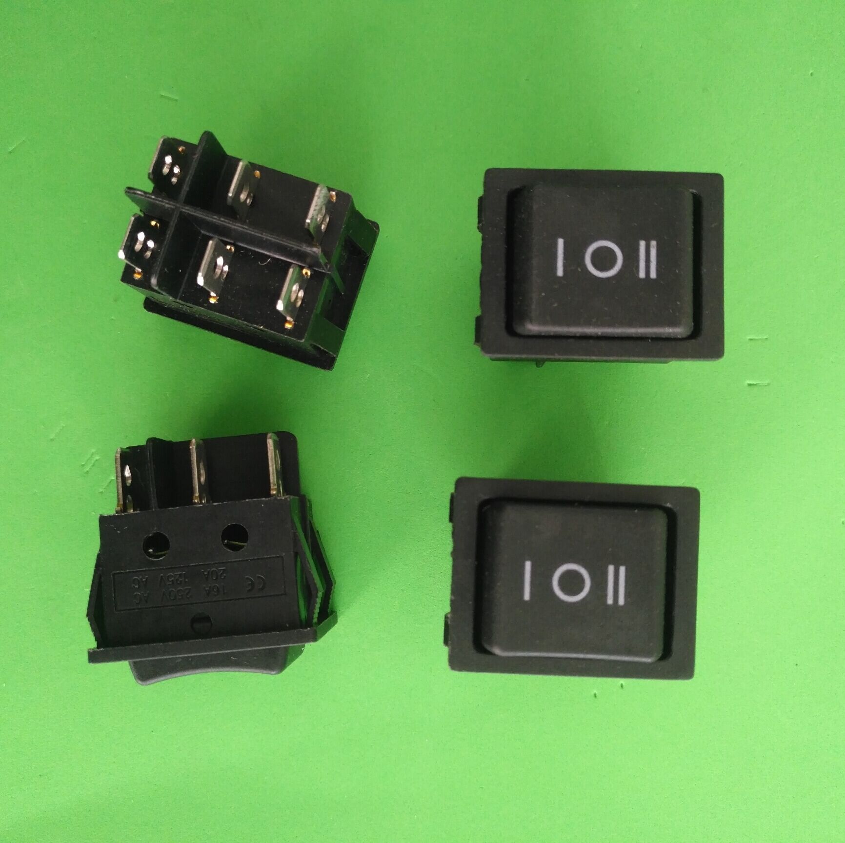 供应kcd4-rn20351bb 32*25六脚船型开关 翘板开关-阿里巴巴